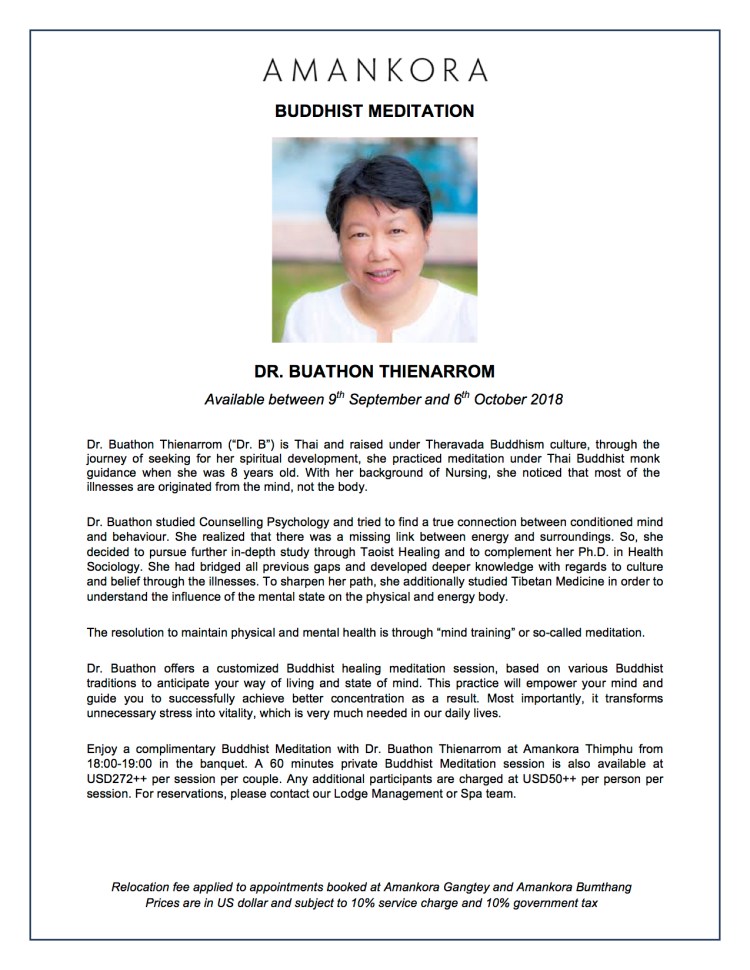 Dr Buathon Thienarrom_Specialist_Buddhist Meditation Flyer 17092018
